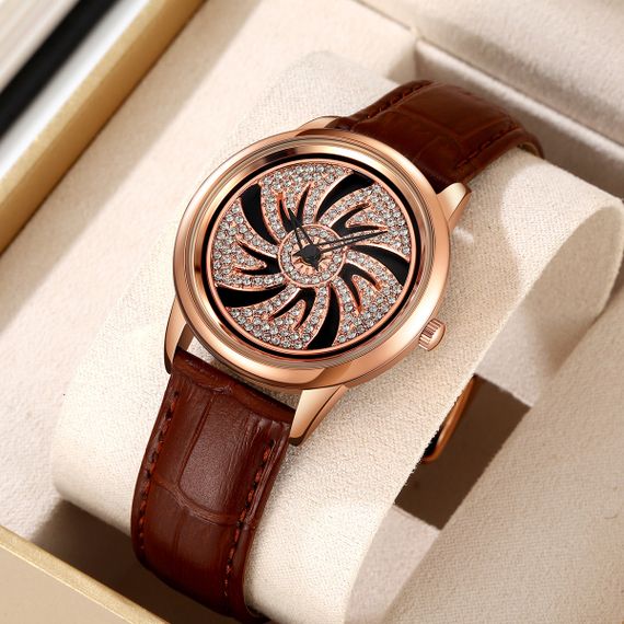 Жіночий годинник Skmei 2179BN Brown | Зображення 3
