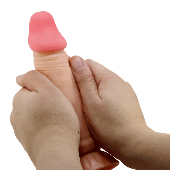Фалоімітатор - Pretty Love Sliding Skin 7.6" Flesh Sex Aura | Зображення 7