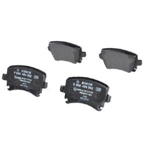 Тормозные колодки Bosch дисковые задние AUDI/SKODA/VW A3/TT/SuperB/Golf/Scirocco "06 0986494062
