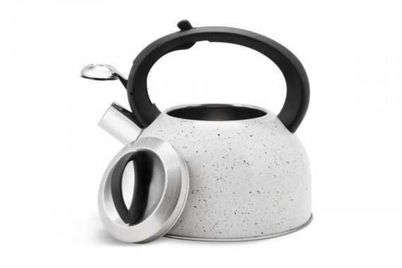 Чайник із свистком Edenberg EB-1440-White 2.5 л білий | Зображення 2