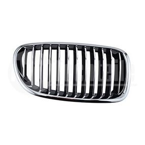 Решетка радиатора правая BMW 5 F10 10-16/ 5 F11 10-17 (хром/хром/чёрн.), AutoTechteile, 700 0309, 700 0308