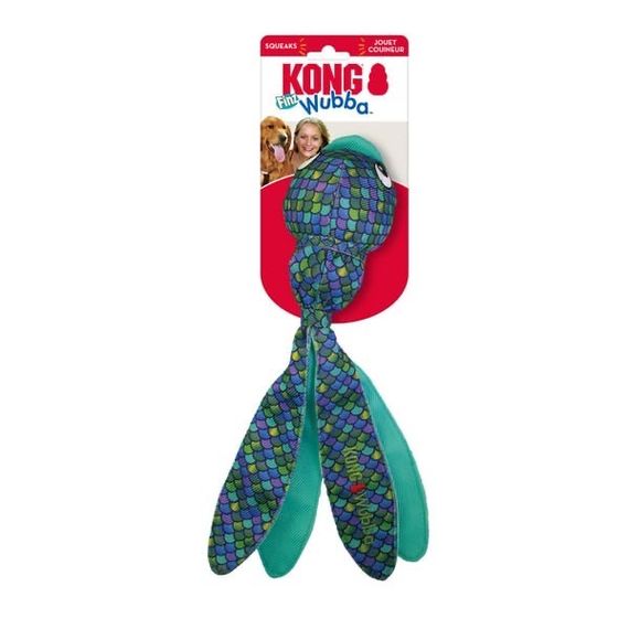 Игрушка для собак Kong Wubba Finz Blue, 36 см