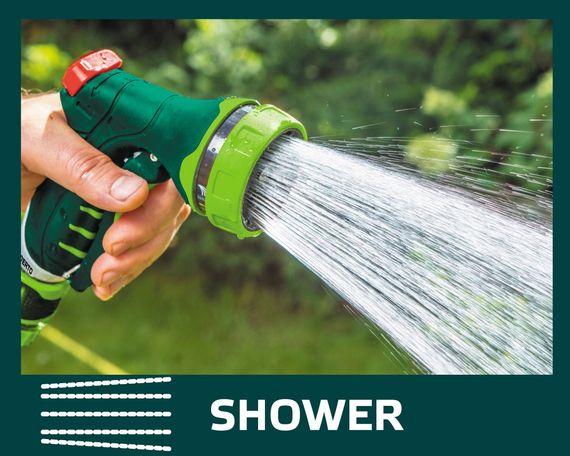 Зрошувач Verto пістолетний зі з'єднувачами та конектором 1/2" 15G713 | Зображення 6