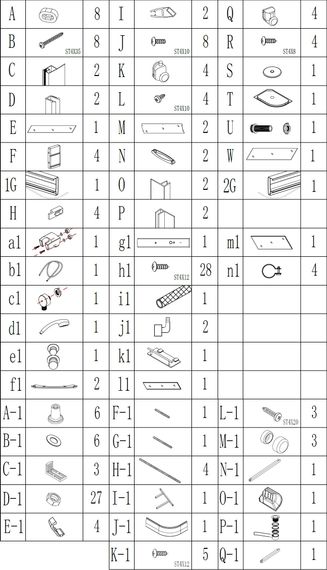 Душовий бокс BRAVO OBRA H120FFSL асиметричний лівий | Зображення 1