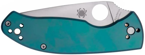 Ніж Spyderco Tenacious Titanium Blue | Зображення 2
