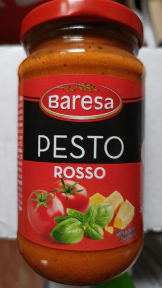 Соус песто Pesto Baresa, 190 г, Італія, Дженовезе (червоний)