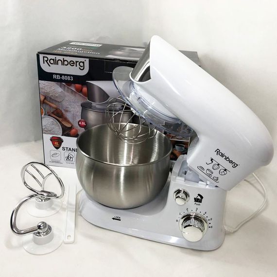 Мощный кухонный планетарный миксер, Стационарный миксер с чашей для взбивания кремов RP-42 | Зображення 4