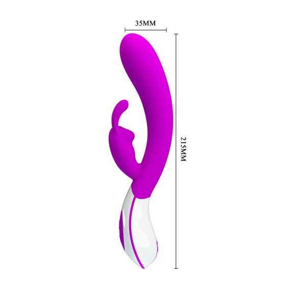 Вибратор - Pretty Love Harlan Vibrator Purple Sex Aura | Зображення 6