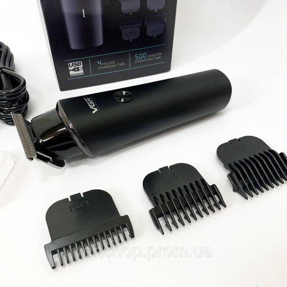 Машинка для стрижки волосся без шуму VGR V-933, Професійна машинка для стрижки волосся на акумуляторі UC-84 | Зображення 1
