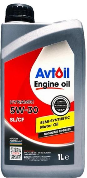 Моторна олива Avtoil Dynamic 5w30 SL/CF 1л