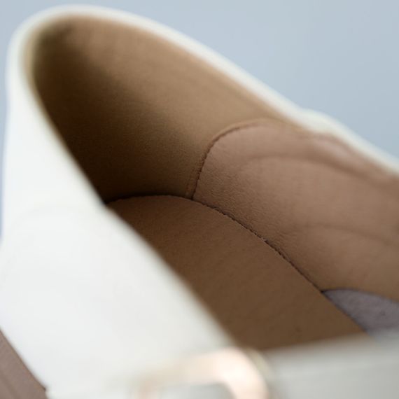 Туфлі жіночі 591720 Бежеві 36 37 38 39 40 | Зображення 4