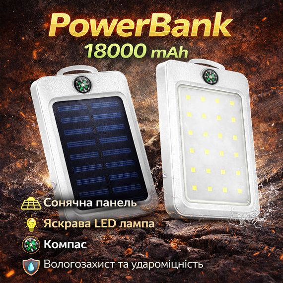 Переносной зарядный банк, Повербанк с фонариком с дисплеем Повербанк выходом Type-C OUT UG-82