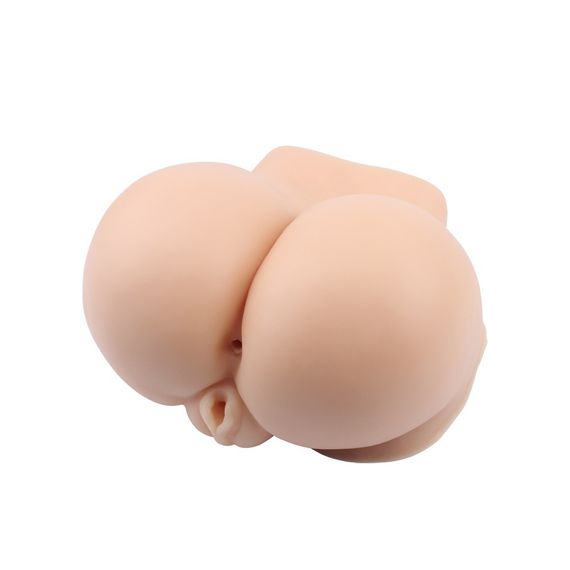 Мастурбатор полуторс с вибрацией киберкожа Chisa Man Q Tori's Plump Ass With Vag, телесный sexstyle | Зображення 3