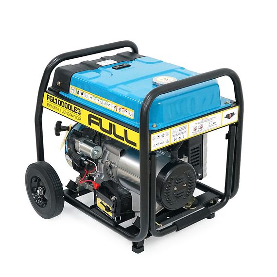 Генератор бензиновый FULL FGL10000LE3.3-фазный 380/220V, 50Hz, 10kVA/8kW | Зображення 1