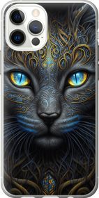 Чехол на iPhone 12 Pro Кошка "5548u-2052-17620"