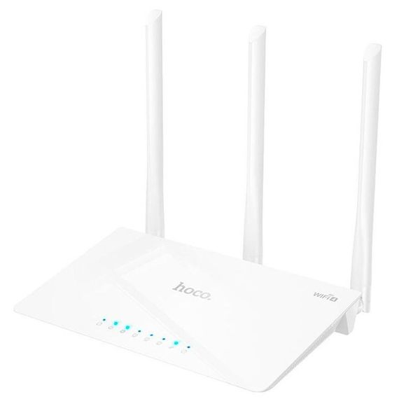 Маршрутизатор Hoco HI30 Wi-Fi4, білий | Зображення 4