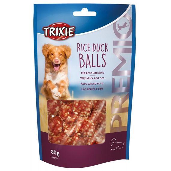 Ласощі для собак з качкою Trixie Premio Rice Duck Balls, 100 гр