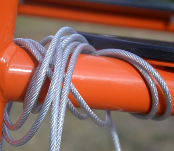 Скакалка швидкісна з підшипниками Паверплей 4209 Sport Jump Rope Чорна (3m.) | Зображення 8