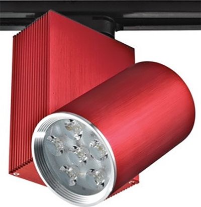 Светильник трековый поворотный LED 205/6x3W NW RED