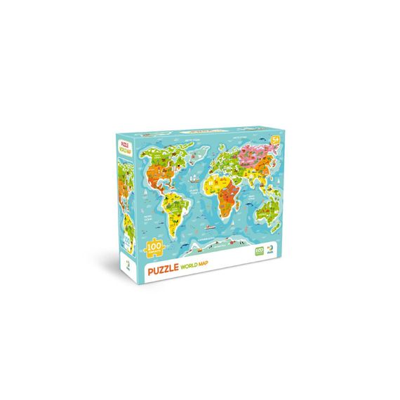 Пазл Мапа світу Dodo 300704 Різнокольоровий shop (4823115913029)