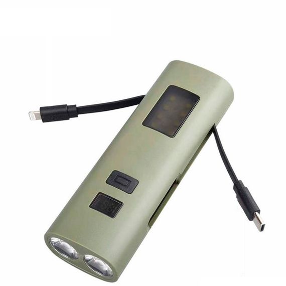 Фонарь для велосипеда с аккумулятором и зарядкой, Фонарь с велокреплением и аккумулятором YU-73