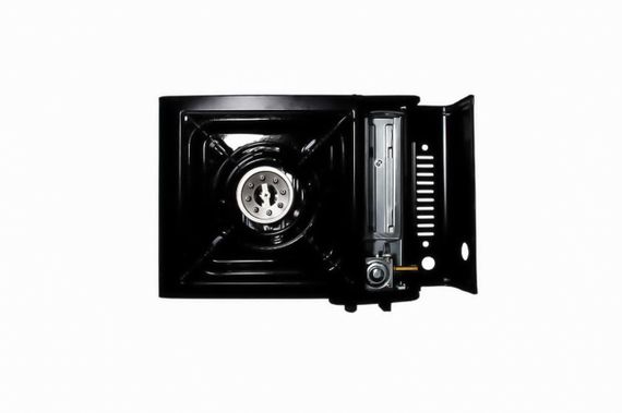 Плита газова портативна Intertool — 342 x 275 x 113 мм з адаптером | Зображення 5