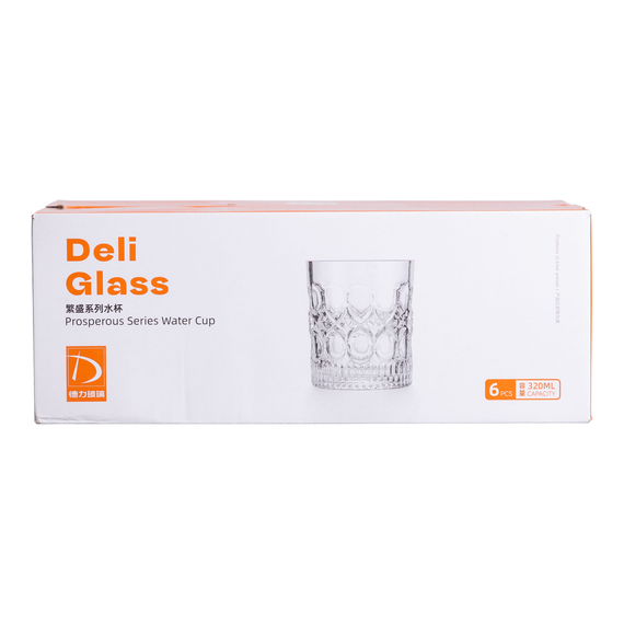 Набор стаканов 6 штук по 320 мл виски HP-19-10 | Зображення 4