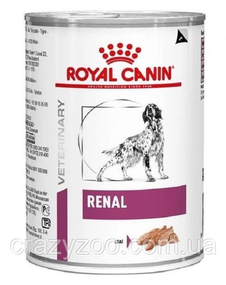 Вологий корм для собак Royal Canin Renal 410 г 4020004