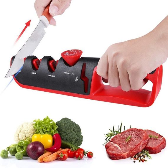 Стругачка ручна кухонна Work Sharp Kitchen Pull Through Sharpener | Зображення 4