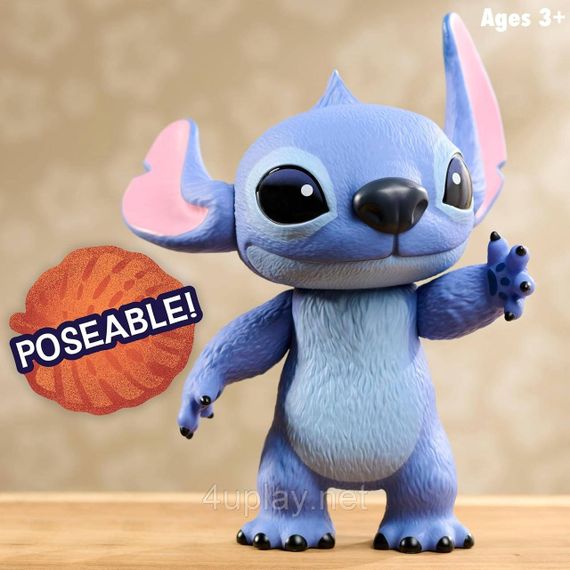 Колекційна вінілова фігурка Стіч 36 см Just Play Disney Stitch Live-Action Larger Than Life | Зображення 5