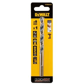 Свердло по металу 9мм Black & Gold DeWALT DT20528