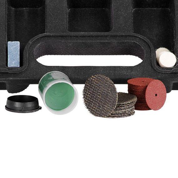 Комплект аксесуарів для гравера WT-0516, DT-0517, 100 од. INTERTOOL BT-0013 | Зображення 4