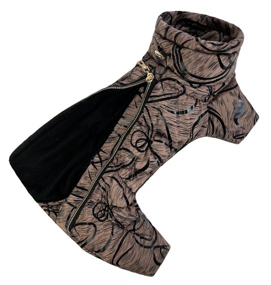 Зимовий комбінезон Comfort візерунки коричневі R-55 | Зображення 2