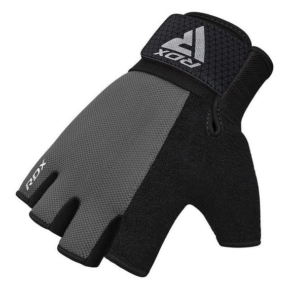 Перчатки для фитнеса RDX W1 Half (Gray ) Plus M | Зображення 2