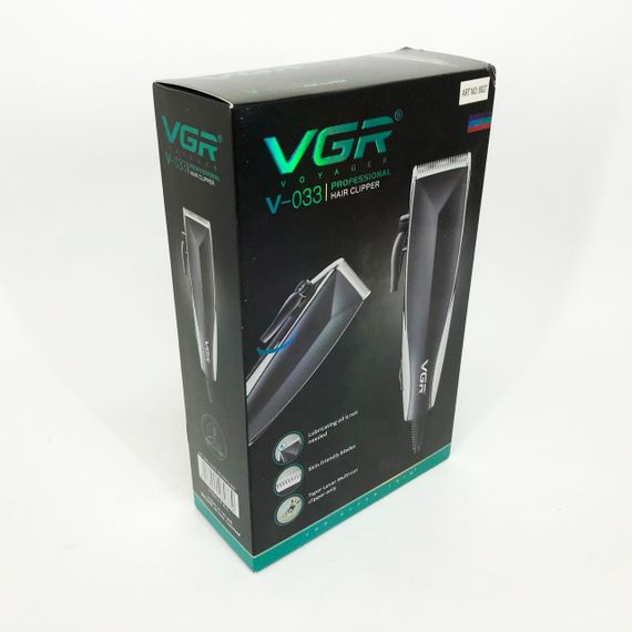 Професійна машинка для стрижки волосся VGR V-033 з функцією тримера та 4 насадками | Зображення 7