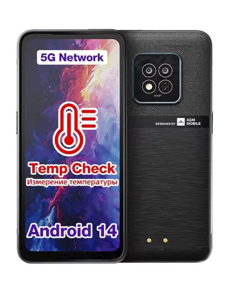 Смартфон agm X6 8/128gb black