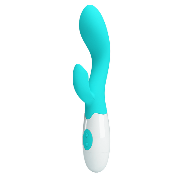 Вібратор PRETTY LOVE Brighty light blue, 30 function Sex Aura | Зображення 5