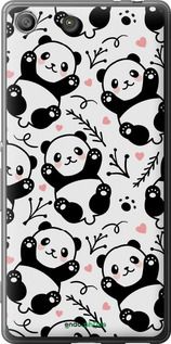 Чохол на Sony Xperia M5 E5633 Панди "4318u-217-2448"