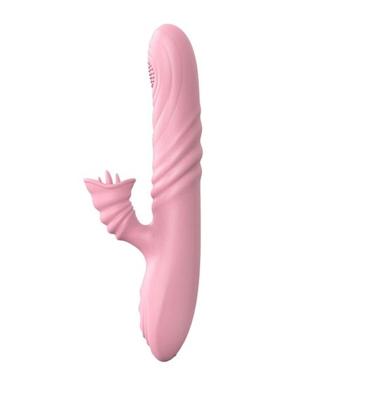 Вибратор - Angelia, USB 3 Functions Of Thrusting, 20 Vibrations Flesh Sex Aura | Зображення 1