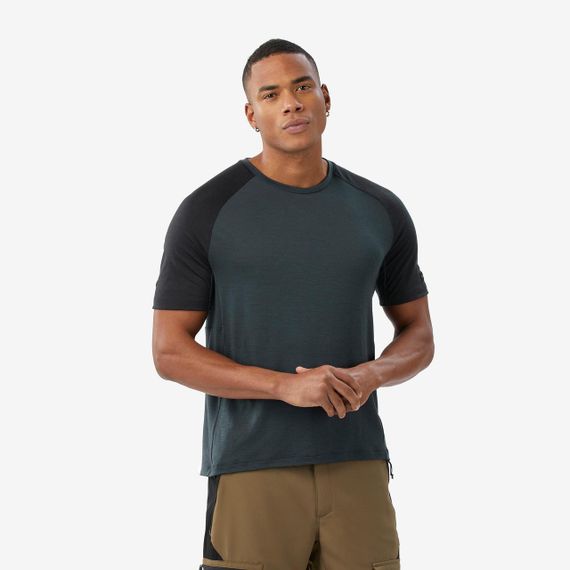 Футболка чоловіча Merino Resist з мериносової вовни сіра - 2XL.