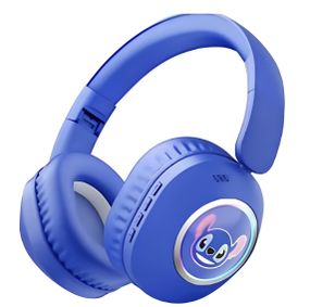Беспроводные наушники Стич KT-100 с Bluetooth и мультяшным дизайном | Наушники Стич KT-100 для музыки и звонков