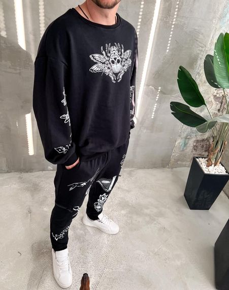 костюм світшот штани ДТФ | Зображення 4