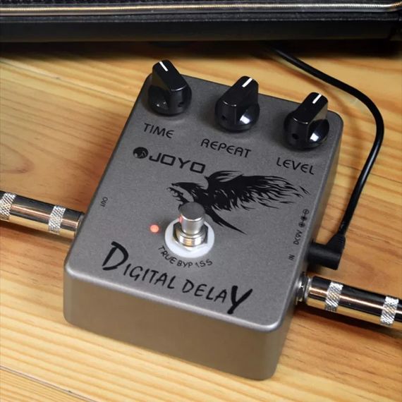 Гітарна педаль ефектів дилей Joyo Digital Delay JF — 08 для електрогітари електроенергії гітарі гітари | Зображення 2