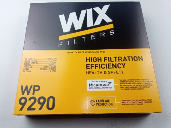 Фільтр салону Тойота, WIX (WP9290) (87139-02020) | Зображення 2