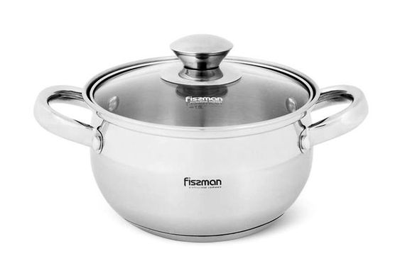 Каструля Fissman Prime 1.3л з нержавіючої сталі