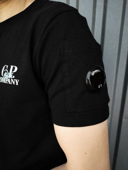 Чоловіча футболка C.P. Company чорна | Зображення 2
