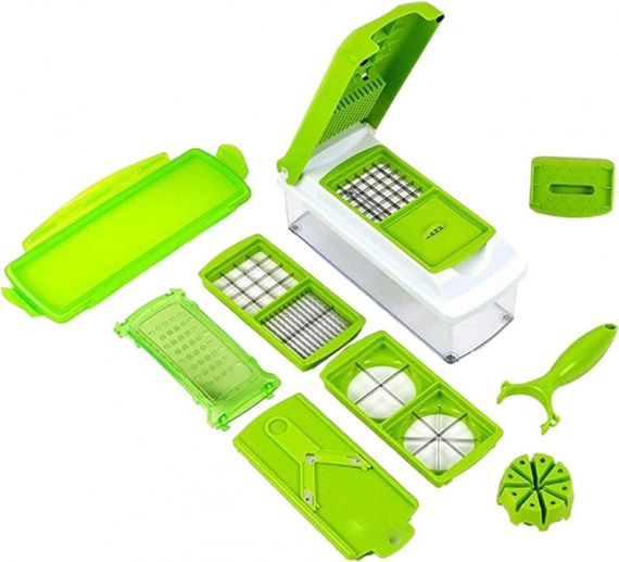 Терка Nicer Dicer PLUS овочерізка універсальна терка ручна овочерізка мультислайсер NG-827 кухонна овочерізка | Зображення 2