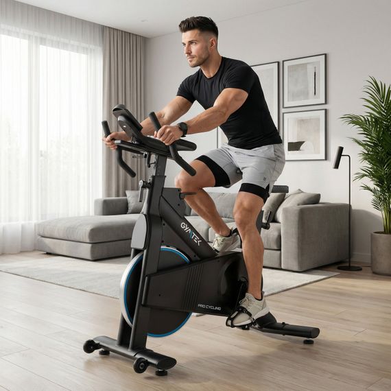 Спінбайк Gymtek XS2000 електромагнітний синій | Зображення 2