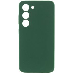 Чехол Silicone Cover Lakshmi Full Camera (AAA) для Samsung Galaxy S24 Зеленый / Cyprus Green