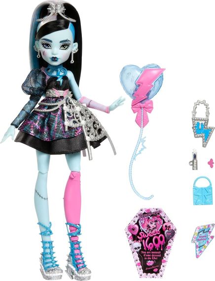 Кукла Монстр Хай Фрэнки Штейн ужасно сладкий день рождения Оригинал Mattel Monster High Frankie Stein | Зображення 2